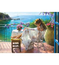 Puzzle Cherry Pazzi Beleza e Mar Azul 2000 peças