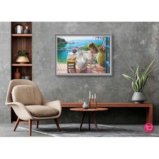 Puzzle Cherry Pazzi Beleza e Mar Azul 2000 peças