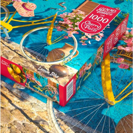 Puzzle Cherry Pazzi Bicicleta Limão de 1000 peças