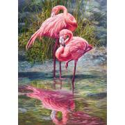 Puzzle Cherry Pazzi Flamingos 1000 peças