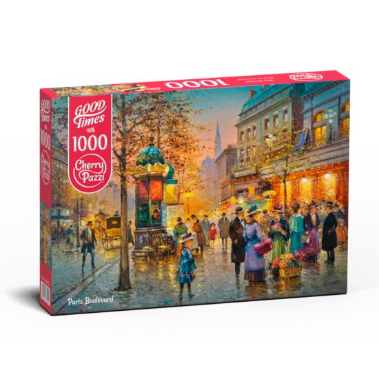 Puzzle Cherry Pazzi Paris Boulevard 1000 peças