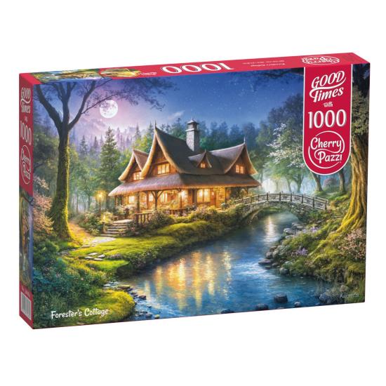 Puzzle Cherry Pazzi Cabana do Ranger Florestal 1000 Peças