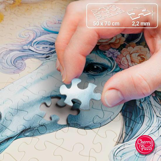 Puzzle Cherry Pazzi Cavalo dos Sonhos 1000 peças