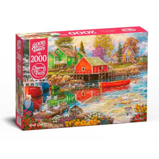 Puzzle Cherry Pazzi Enseada Silenciosa 2000 peças Puzzle Cherry Pazzi Enseada Silenciosa 2000 peças