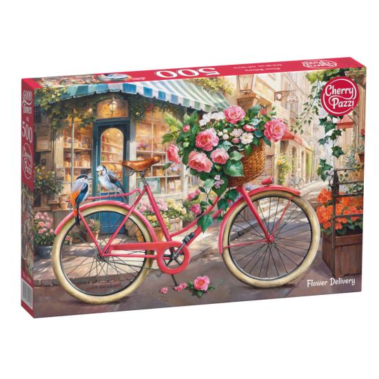 Puzzle Cherry Pazzi Reparto de Flores 500 peças