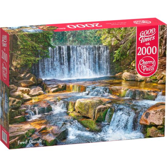 Puzzle Cherry Pazzi Cascata Florestal de 2000 peças