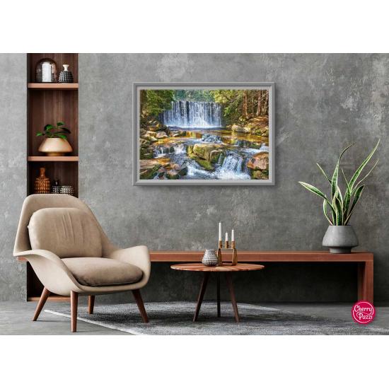 Puzzle Cherry Pazzi Cascata Florestal de 2000 peças