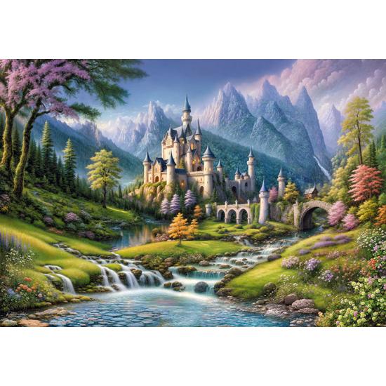 Puzzle Cherry Pazzi Castelo das Fadas de 500 peças Puzzle Cherry Pazzi Castelo das Fadas de 500 peças
