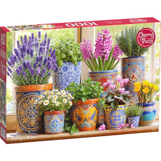 Puzzle Cherry Pazzi  Cerâmica Em Flor de 1000 peças