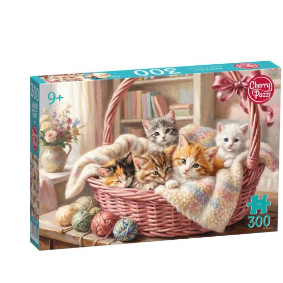 Puzzle Cherry Pazzi Cesta Cheia De Amor XXL de 300 peças