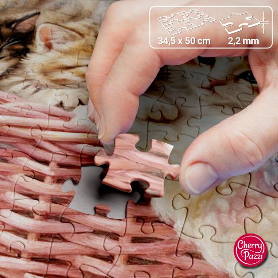 Puzzle Cherry Pazzi Cesta Cheia De Amor XXL de 300 peças