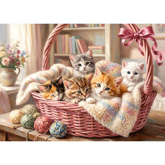 Puzzle Cherry Pazzi Cesta Cheia De Amor XXL de 300 peças