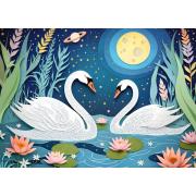 Puzzle Cherry Pazzi Encontro Ao Luar 1000 peças