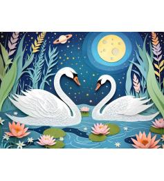 Puzzle Cherry Pazzi Encontro Ao Luar 1000 peças