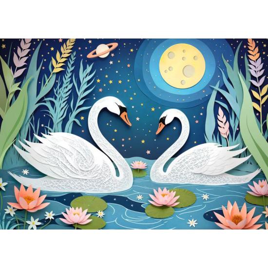 Puzzle Cherry Pazzi Encontro Ao Luar 1000 peças