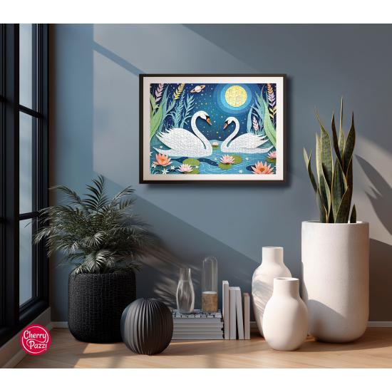 Puzzle Cherry Pazzi Encontro Ao Luar 1000 peças