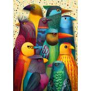 Puzzle Cherry Pazzi Clube De Aves 1000 peças