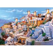 Puzzle Cherry Pazzi Santorini Cor 1000 Peças