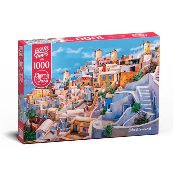 Puzzle Cherry Pazzi Santorini Cor 1000 Peças