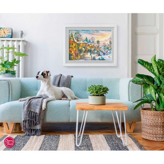 Puzzle Cherry Pazzi Crepúsculo de inverno de 1000 peças