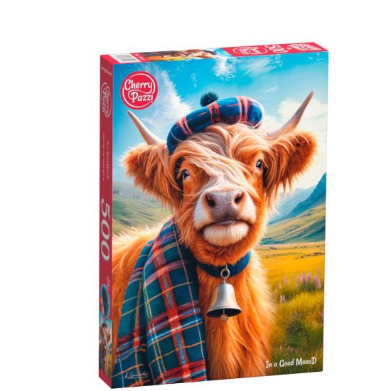 Puzzle Cherry Pazzi De Bom Humor 500 peças