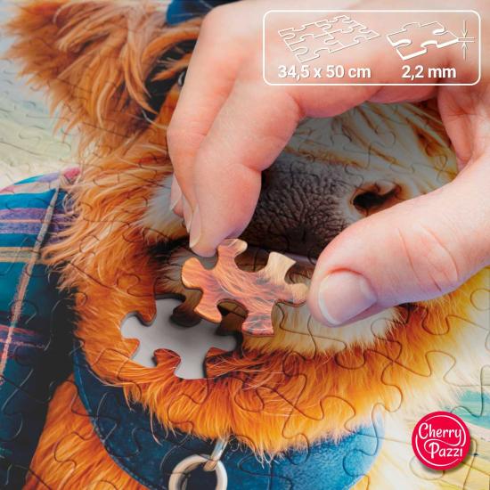 Puzzle Cherry Pazzi De Bom Humor 500 peças