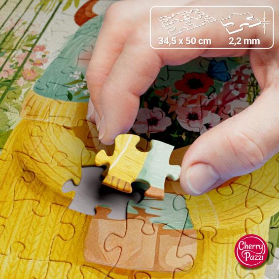 Puzzle Cherry Pazzi Fofo Demais Para Assustar XXL de 300 peças
