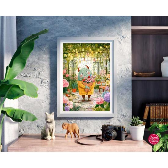 Puzzle Cherry Pazzi Fofo Demais Para Assustar XXL de 300 peças