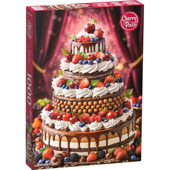 Puzzle Cherry Pazzi Dieta Balanceada de 1000 peças