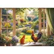 Puzzle Cherry Pazzi Apreciando A Vista 1000 peças