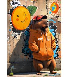 Puzzle Cherry Pazzi Don't Worry, Be Cappy Dia 500 peças