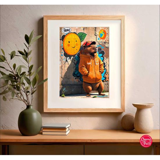 Puzzle Cherry Pazzi Don't Worry, Be Cappy Dia 500 peças