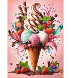 Puzzle Cherry Pazzi Doce Felicidade 1000 peças