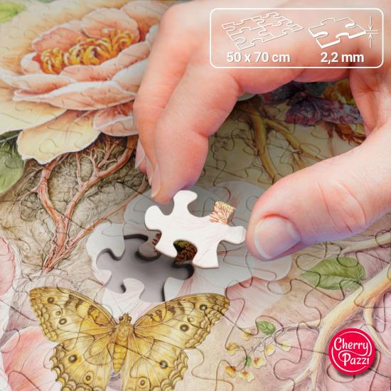 Puzzle Cherry Pazzi O Amor Cresce Suavemente 1000 pçs