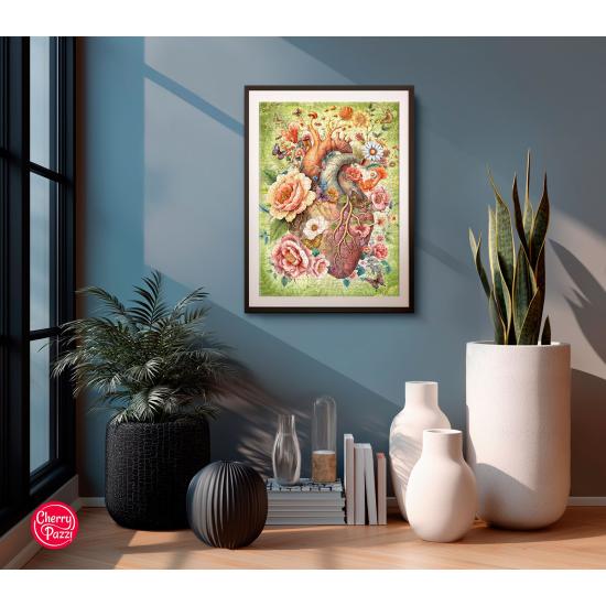 Puzzle Cherry Pazzi O Amor Cresce Suavemente 1000 pçs