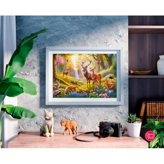 Puzzle Cherry Pazzi O Coração Da Floresta 500 peças