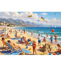 Puzzle Cherry Pazzi O Dia de Praia XXL de 300 peças