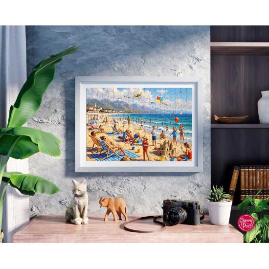 Puzzle Cherry Pazzi O Dia de Praia XXL de 300 peças