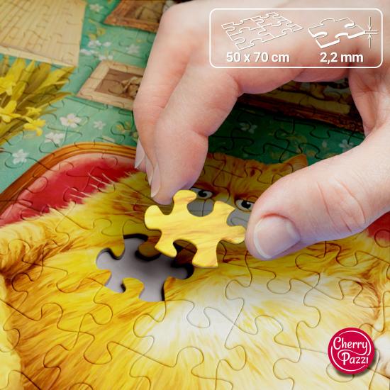 Puzzle Cherry Pazzi  A Atividade Física Começa Amanhã 1000 peças