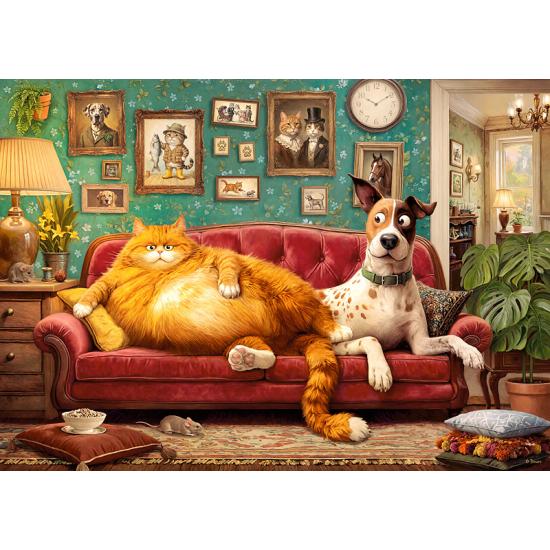 Puzzle Cherry Pazzi  A Atividade Física Começa Amanhã 1000 peças