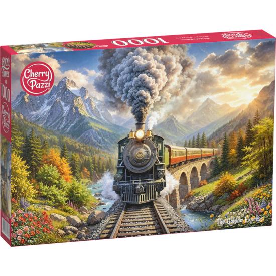 Puzzle Cherry Pazzi O Expresso De Ouro de 1000 peças