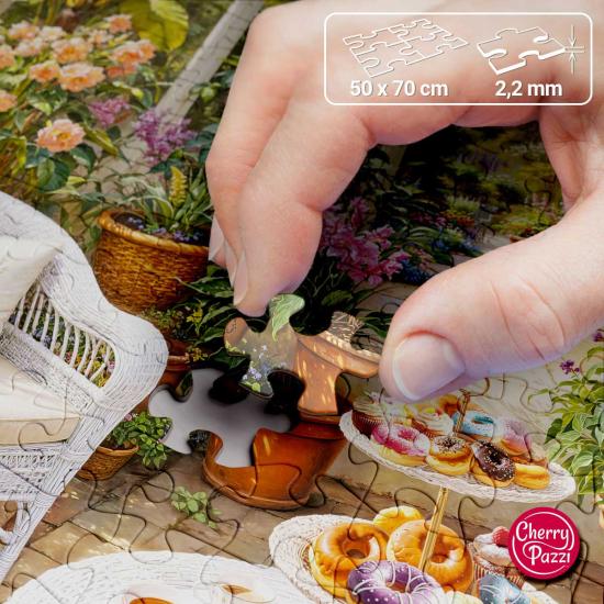 Puzzle Cherry Pazzi A Estufa Dos Sonhos 1000 peças