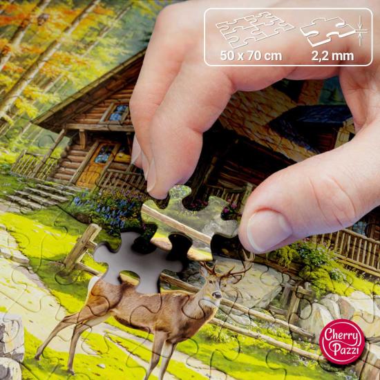 Puzzle Cherry Pazzi O Vale Vivo 1000 peças