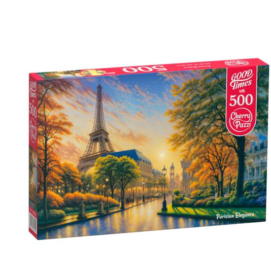 Puzzle Cherry Pazzi Elegância Parisiense de 500 peças