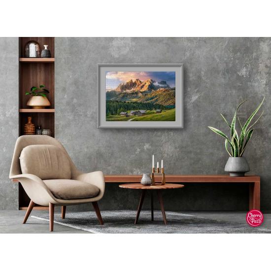 Puzzle Cherry Pazzi Cenário de Montanha em Dolomitas de 1000 P