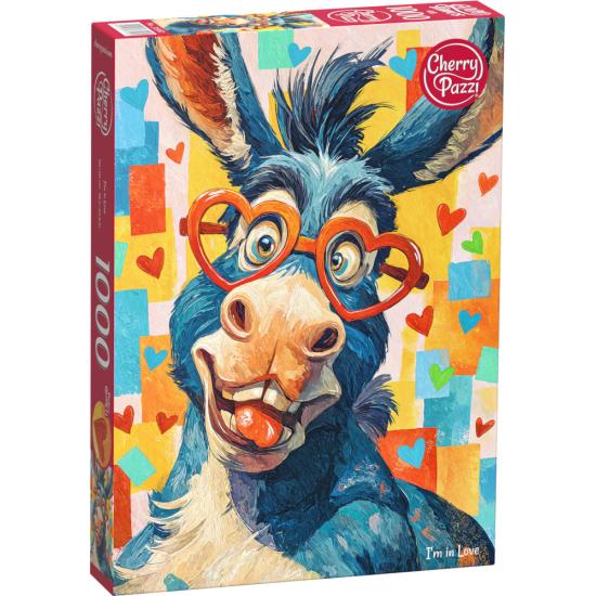 Puzzle Cherry Pazzi Eu Estou Apaixonado de 1000 peças