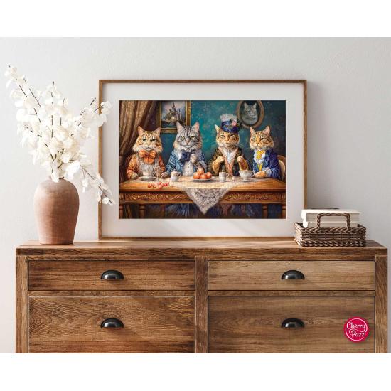 Puzzle Cherry Pazzi Festa do Chá de 1000 peças