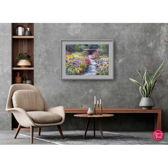 Puzzle Cherry Pazzi Fiesta Garden 1000 peças