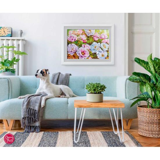 Puzzle Flores de Cereja Pazzi, Poenyssimo Opus 5 de 1000 Peças