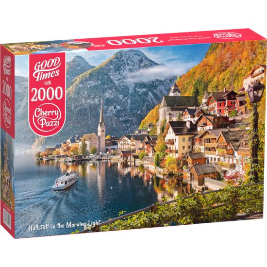 Puzzle Cherry Pazzi Hallstatt à luz da Manhã de 2000 peças